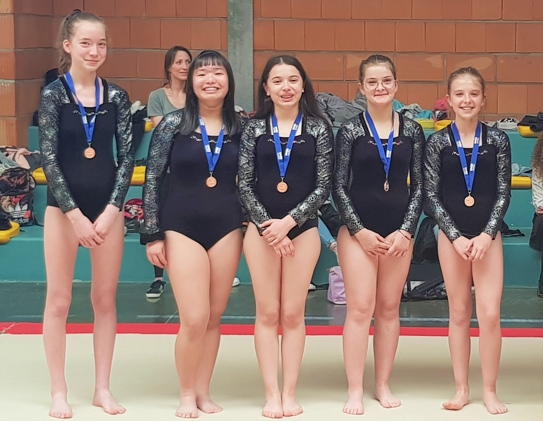 Championnat départemental de gymnastique : un nouveau podium !!!