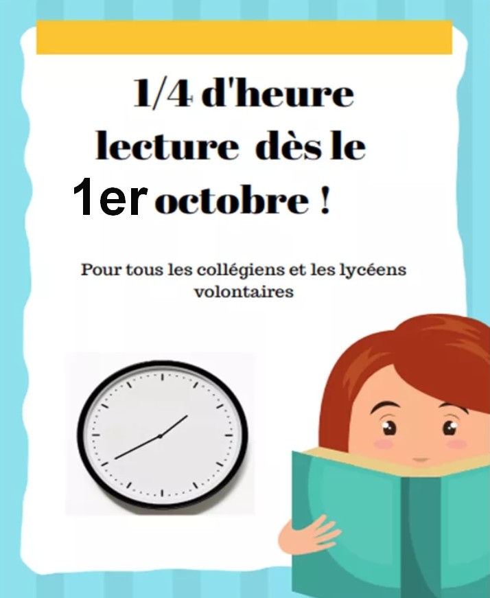 1/4 heure lecture