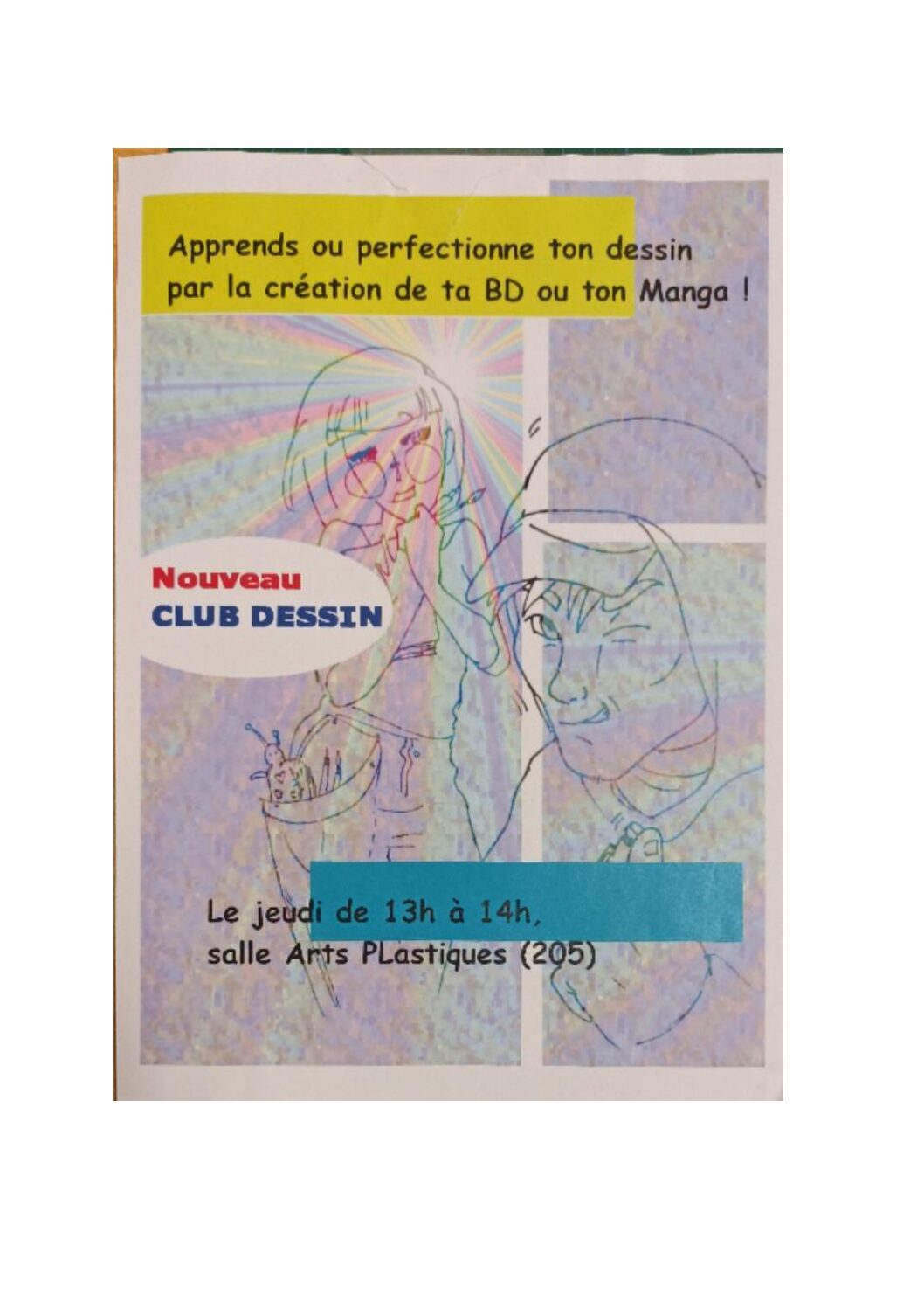 Atelier BD/Manga au collège
